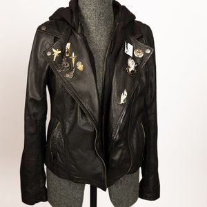 Custom Nirvana leather jacket